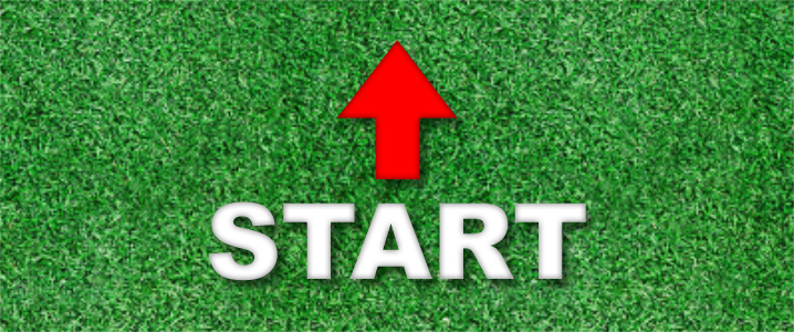 「START」文字と矢印で店舗開業を表したイメージ画像